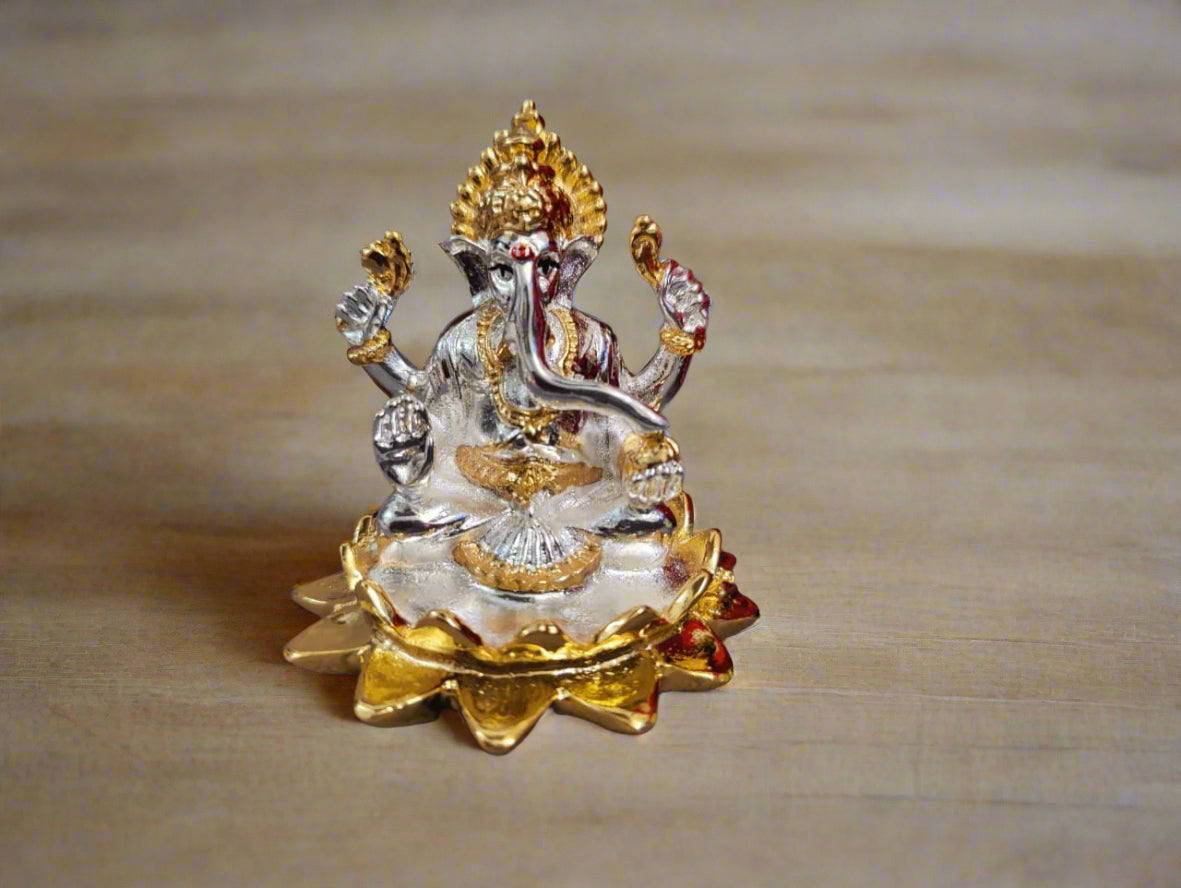 resin set of lakshmi ganesh idol for pooja/ home décor/ gift item