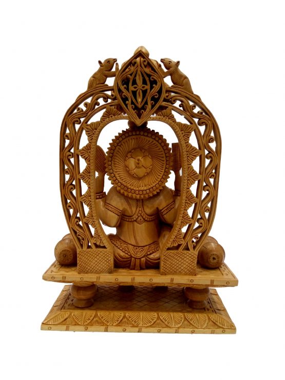 Kadam  Wooden Ganesha /wooden Hand Carved Fine Ganesha Idol/ Hindu God | Ganesh Sculpture