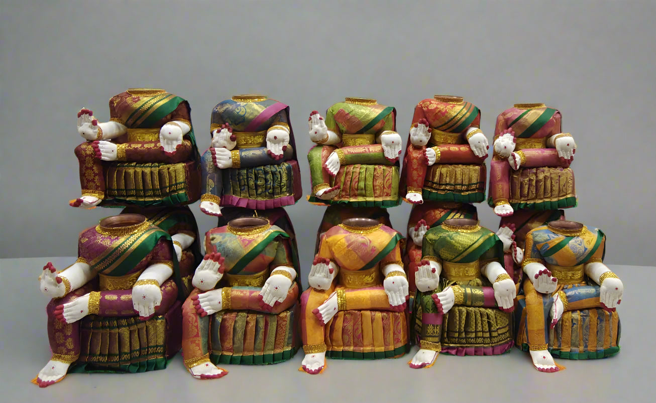 Lakshmi Doll for Varalakshmi Pooja – 10" Traditional Decor Idol