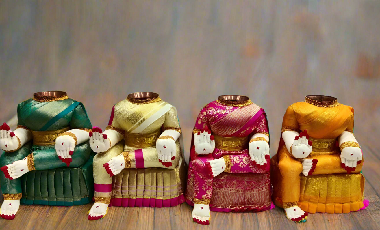 Lakshmi Doll for Varalakshmi Pooja – 12" Traditional Decor Idol