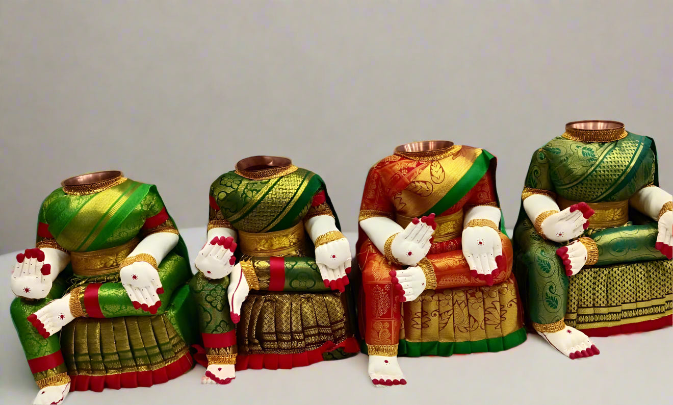 Lakshmi Doll for Varalakshmi Pooja – 12" Traditional Decor Idol