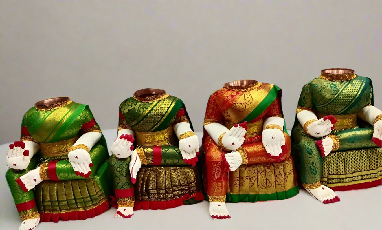 Lakshmi Doll for Varalakshmi Pooja – 12" Traditional Decor Idol