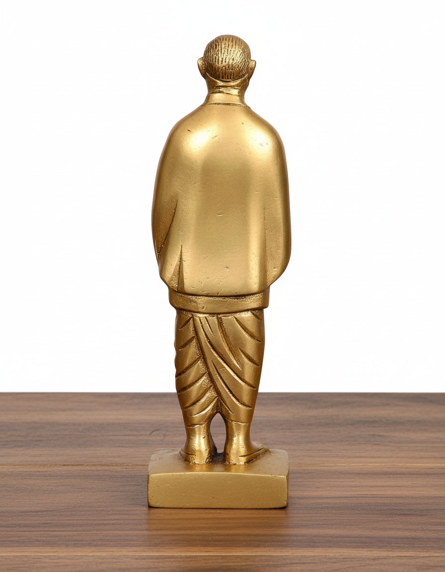 Brass Statue of Unity – Sardar Vallabhbhai Patel Idol for Home & Office Décor / Gift Item