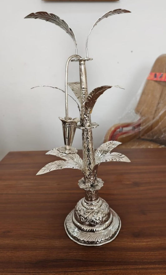 German Silver Banana Tree pair