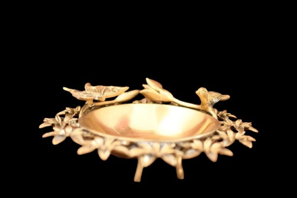 Brass Butterfly urli Bowl for Home décor/Gift Item