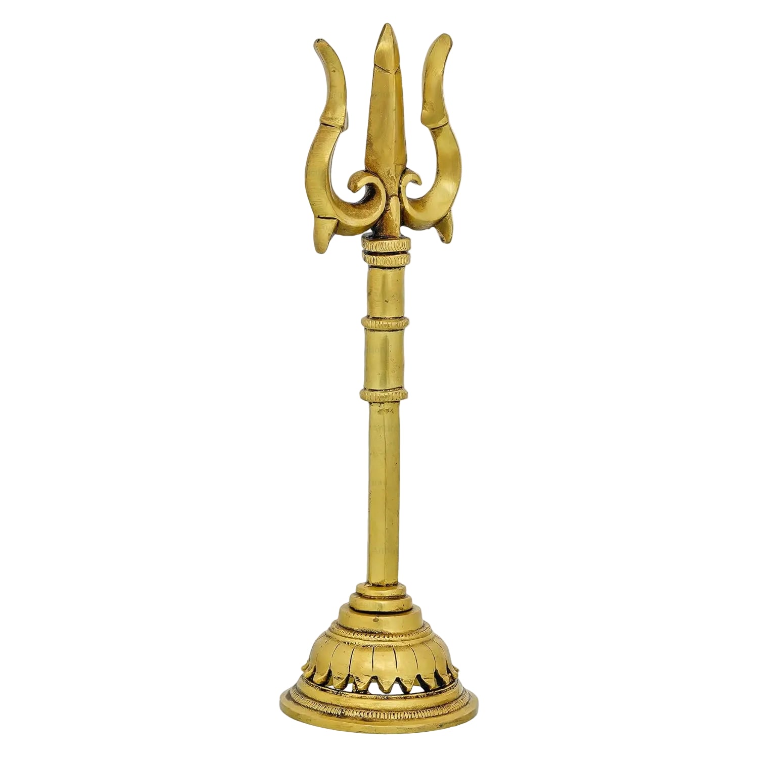 Brass Trishul  – Lord Shiva’s Divine Trident for Puja Room, Temple & Home Decor