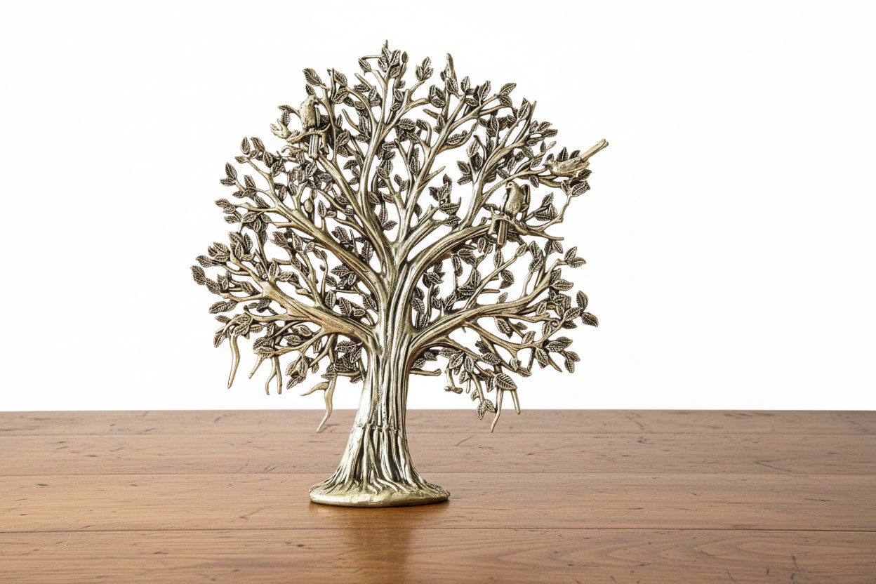 Handcrafted Brass Kalpavriksha Tree – Symbol of Prosperity & Divine Blessings