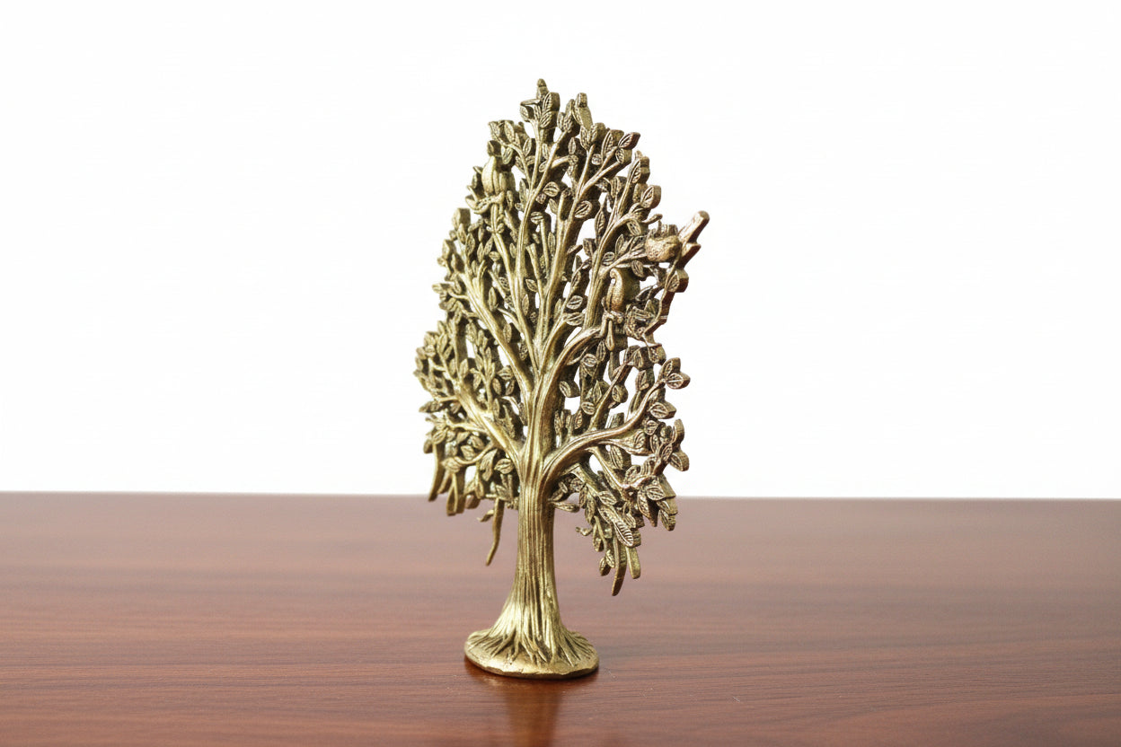 Handcrafted Brass Kalpavriksha Tree – Symbol of Prosperity & Divine Blessings