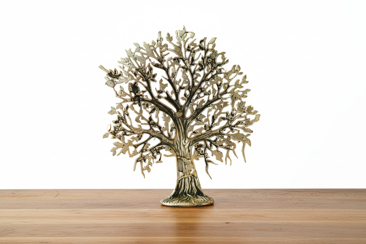 Handcrafted Brass Kalpavriksha Tree – Symbol of Prosperity & Divine Blessings