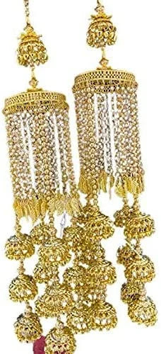 Punjabi Golden kaleere for Women/Kaleera/Kalera/Bridal Hand Hanging/kaleera for Brides