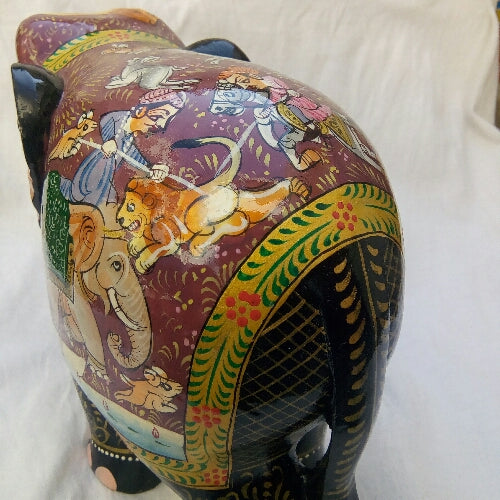 Handpainted Wooden Elephant for Home Decor/showpiece/Statue