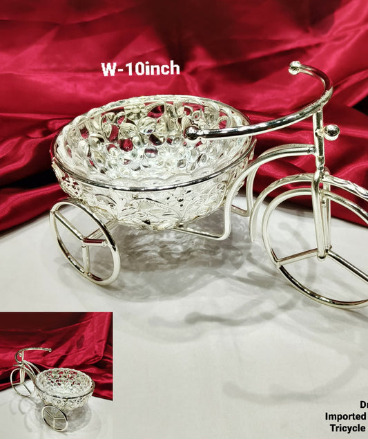 Silver Plated Tricycle Bowl