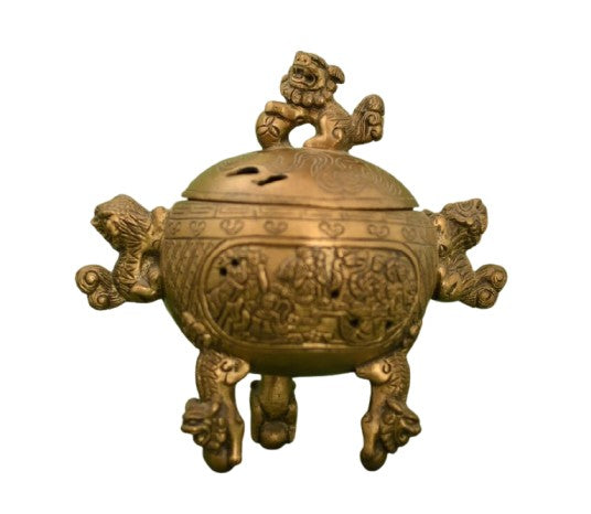 Brass doopdani/Incense Holder for Meditating Room/Pooja Item/Gift Item