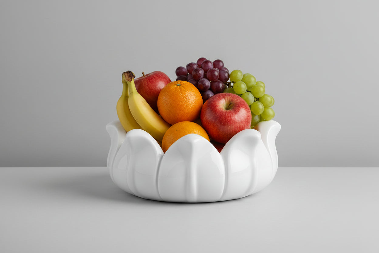 marble  lotus bowl set