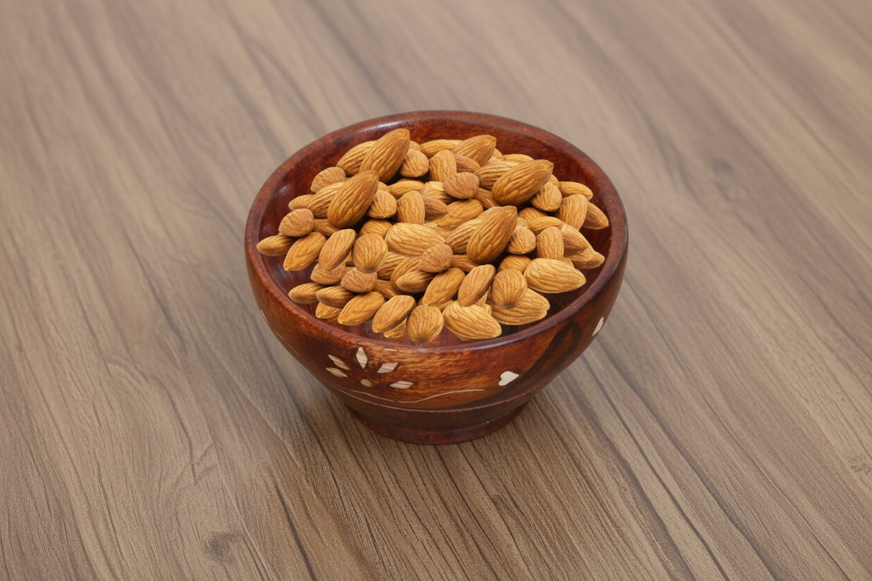 Handmade Wooden Bowl Set of 4 – Rustic Kitchen & Dining Décor for Serving, Snacks
