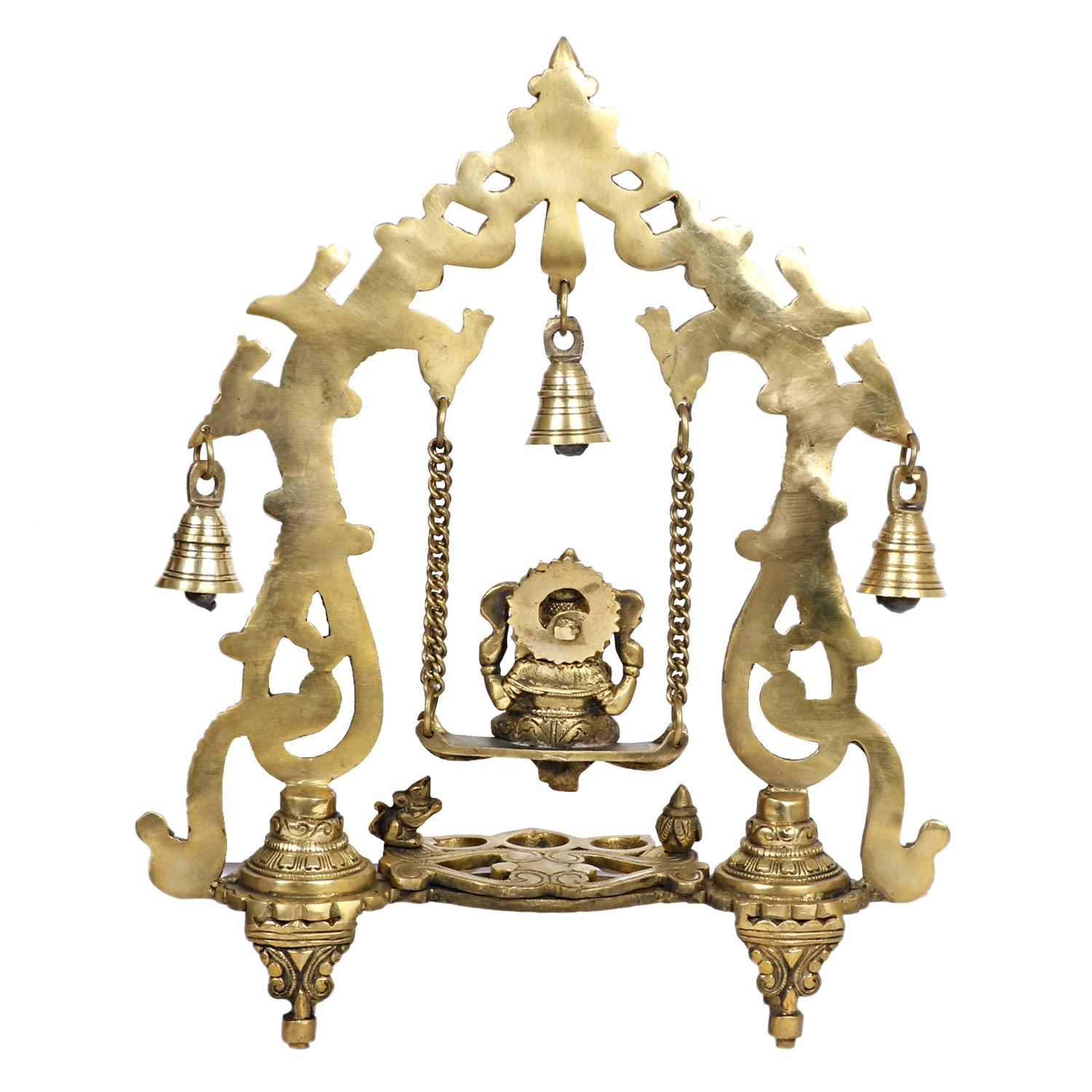 brass Ganesh on jhula/ swing