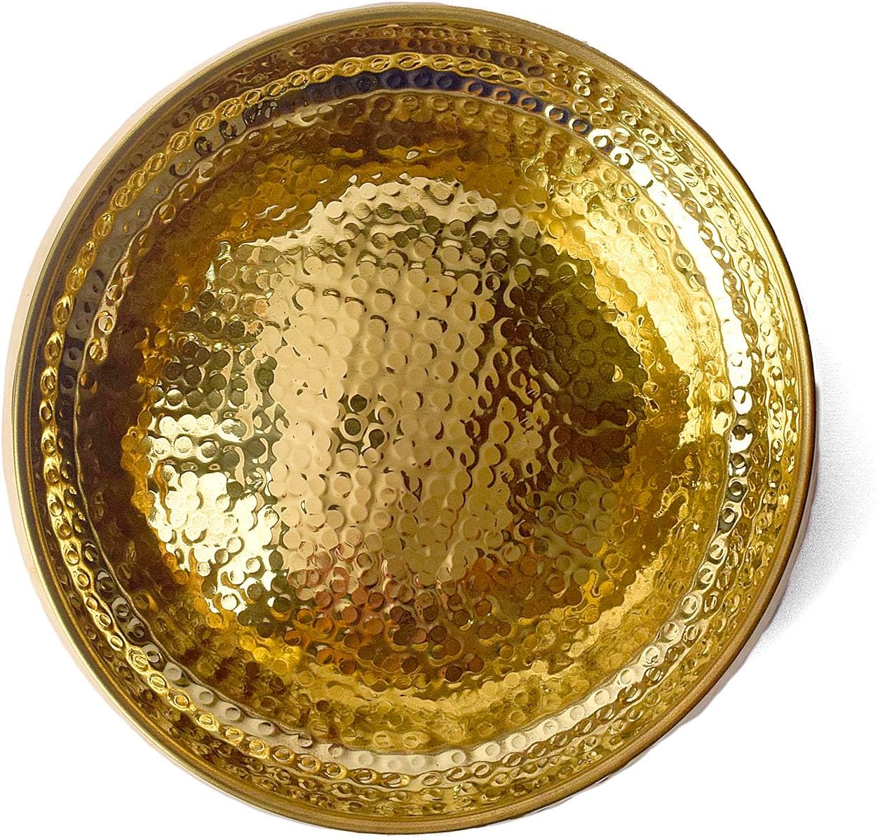 brass hammered bowl/ urli for fruits/ snacks/ home décor