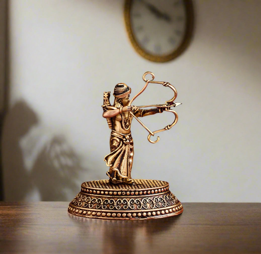 Pure Brass Ram Lalla Statue – Sacred Symbol of Dharma & Devotion