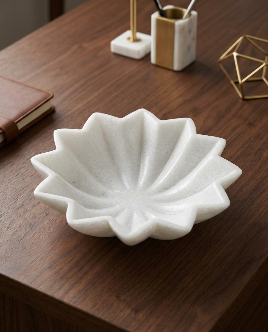 Handmade Flower Urli Bowl 9" – Decorative Floating Bowl for Candles & Flowers | Festive Table Centerpiece | Home Décor & Gifting