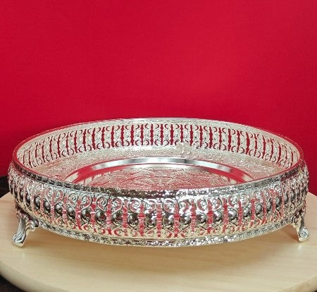 German Silver Pooja thali Combo Set - 8 Pieces