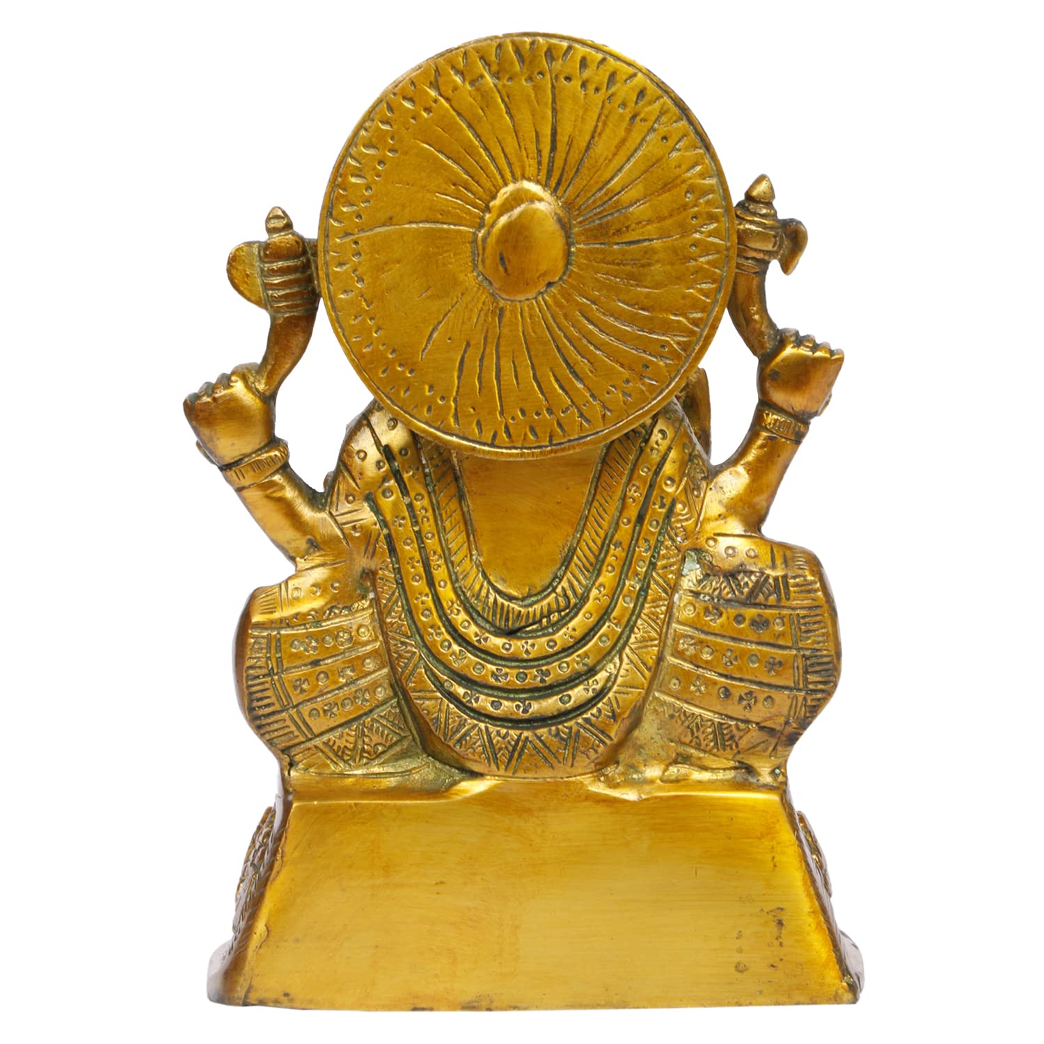 Brass Ganesh ganpathi vinayak murti Statue Idol for Home Temple/Gift Item