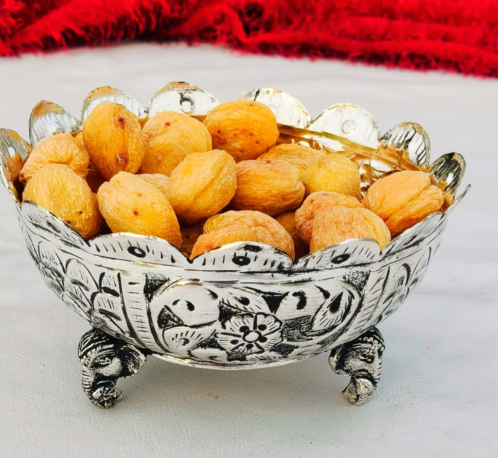 Antique German silver elephant urli bowl set of 2 for sweets/ snacks/ gift item