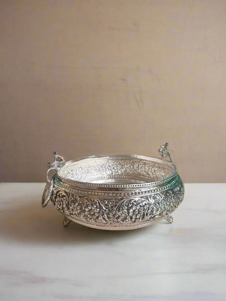 German silver  with rings on both side urli