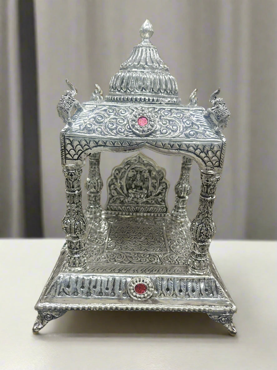 pure silver plated Antique German silver Mantapa/ mandir/ temple
