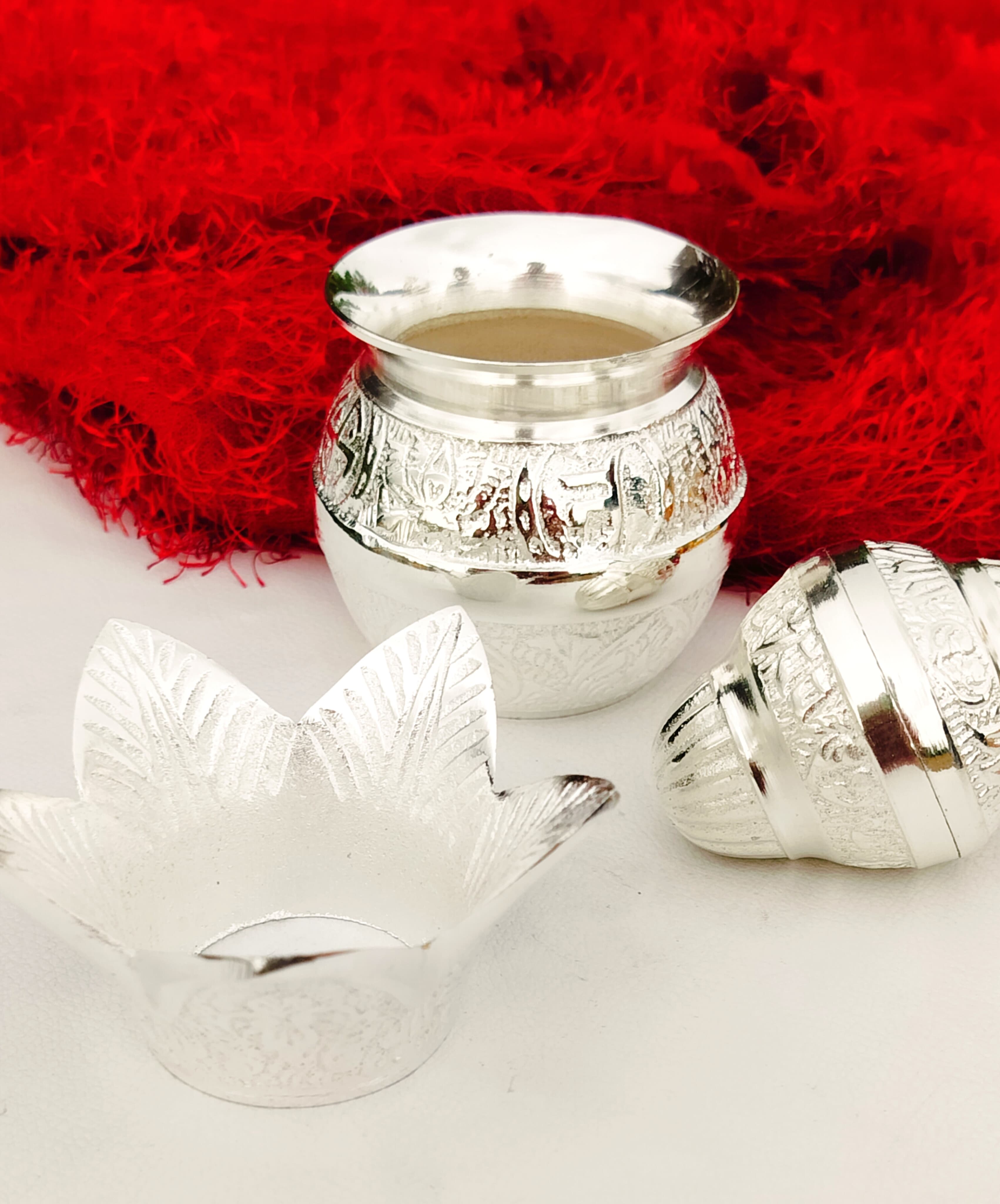 German Silver kalash.