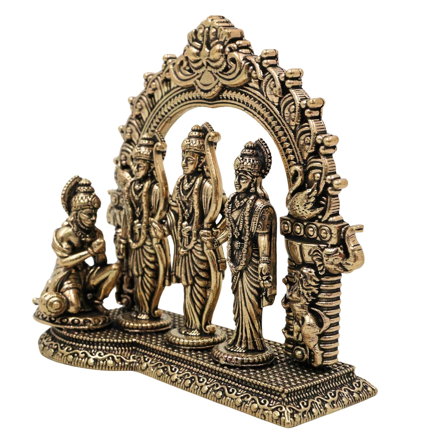 brass 4" ram darbar for home temple/ office/ gift item