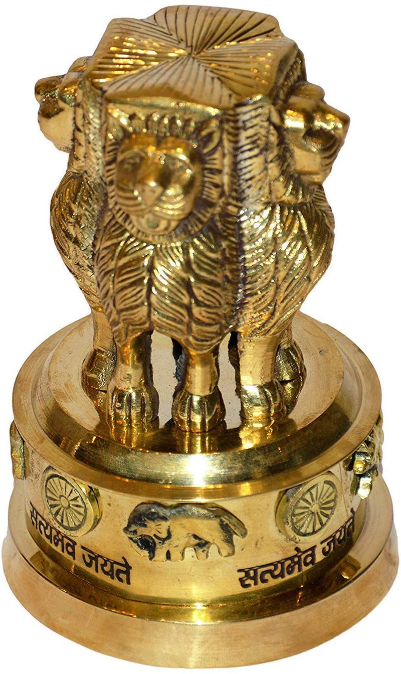 Brass Ashok stambh Sculpture Art showpiece Home Decor/Gift Item