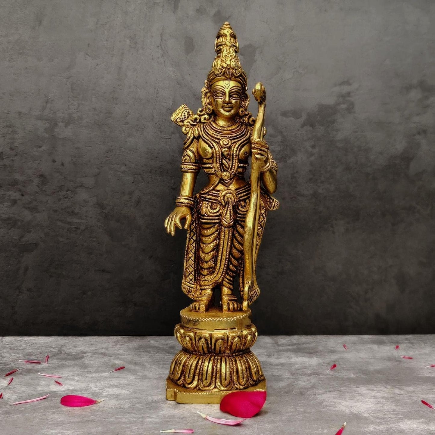 a Beautiful Brass ram Darbar Statue (ram, Laxman, Sita, Hanuman Statue) Home décor/Statue