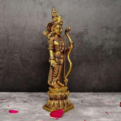 a Beautiful Brass ram Darbar Statue (ram, Laxman, Sita, Hanuman Statue) Home décor/Statue