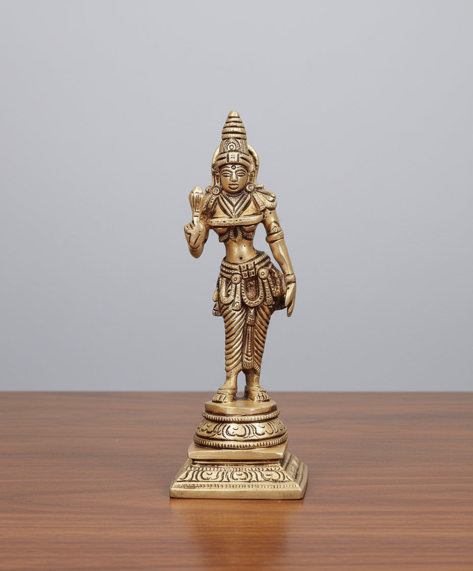 Brass Ram Darbar Idol  Lord Ram, Sita, Lakshman & Hanuman Statue  Handcrafted Hindu Temple & Home Décor