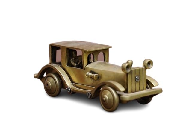 indiancraftbykanika Brass car showpiece for Home décor/Gift Item