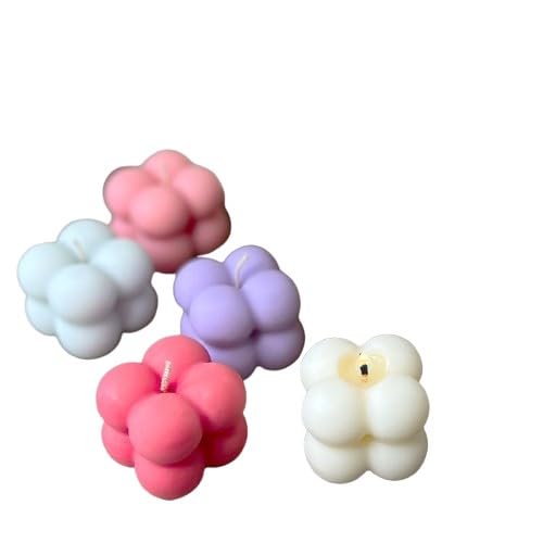 Set of 10 Colorful Small Bubble Candle for Diwali/Home décor/Gift Item