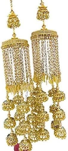 Punjabi Golden kaleere for Women/Kaleera/Kalera/Bridal Hand Hanging/kaleera for Brides