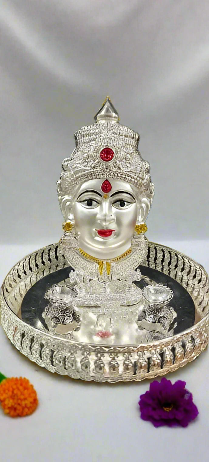 German Silver Pooja thali Combo