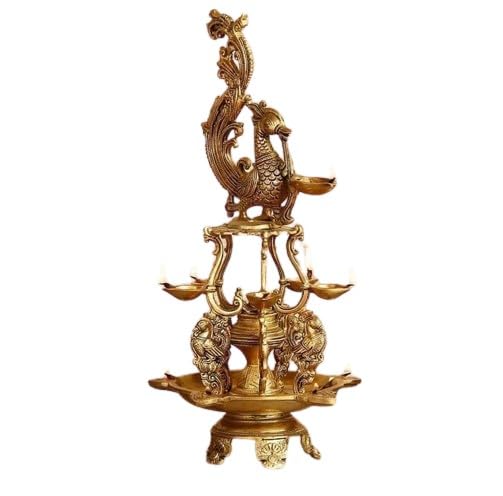 indiancraftsbykanika Presents Cold cast Bronze Dancing Colorful Ganesh Statue/ showpiece/ Gift Item