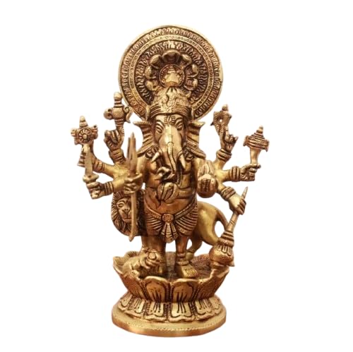 indiancraftsbykanika Ganesha Statue Vinayaka Hindu God Home Garden Decor Gift Idol