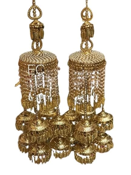 Traditional Punjabi Golden kaleere for Women/Kaleera/Kalera/Bridal Hand Hanging/kaleera