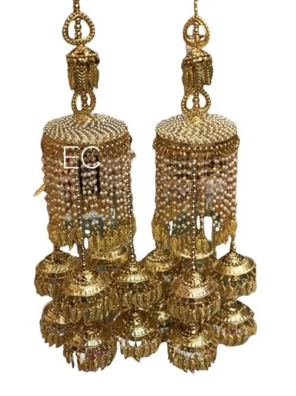 brass with stone work kaleere light weight for bridal/Punjabi Wedding Kaleere for women