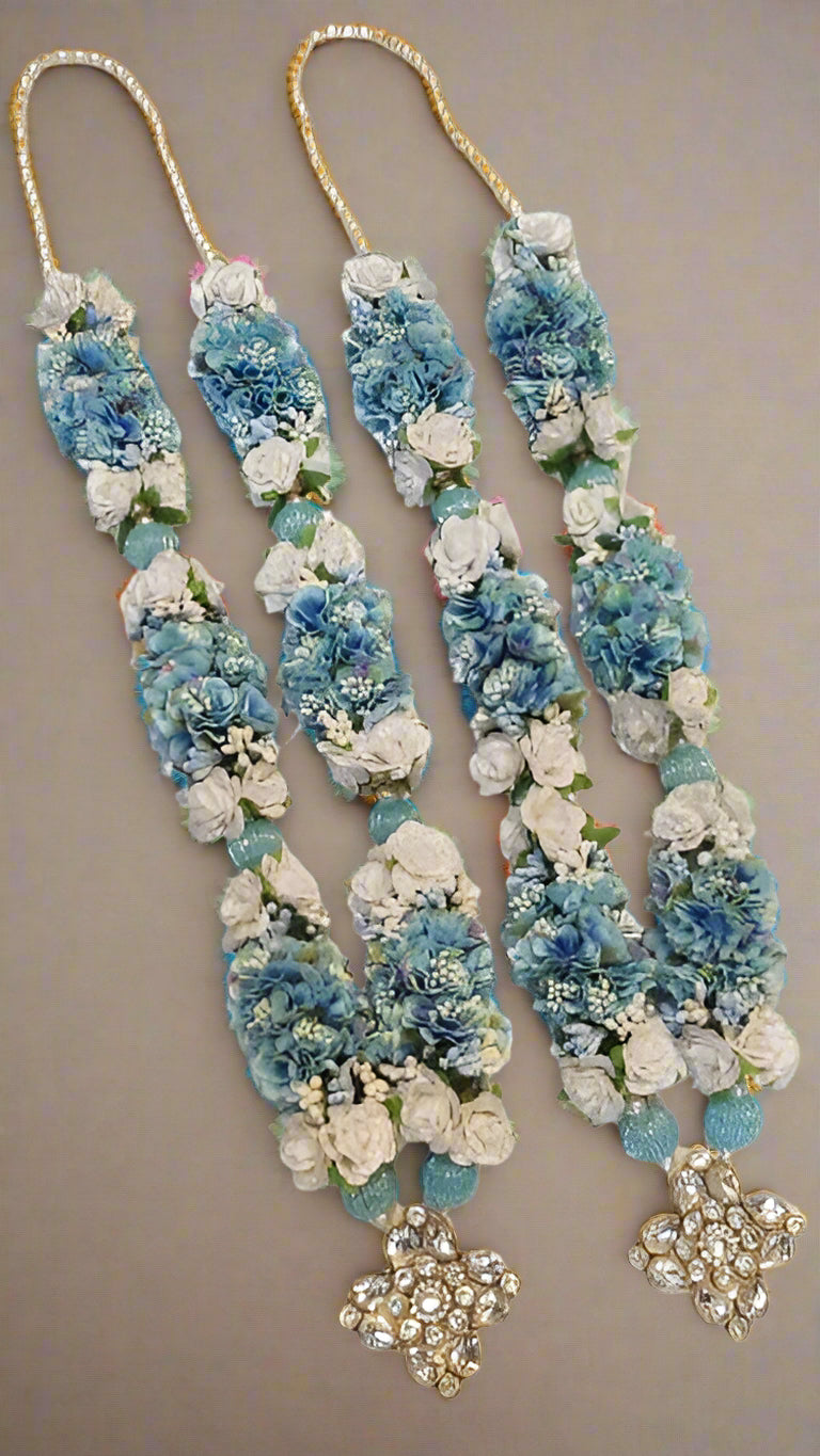 Wedding Colorful Artificial Flowers mala/Varmala/Garland for Bride and Groom