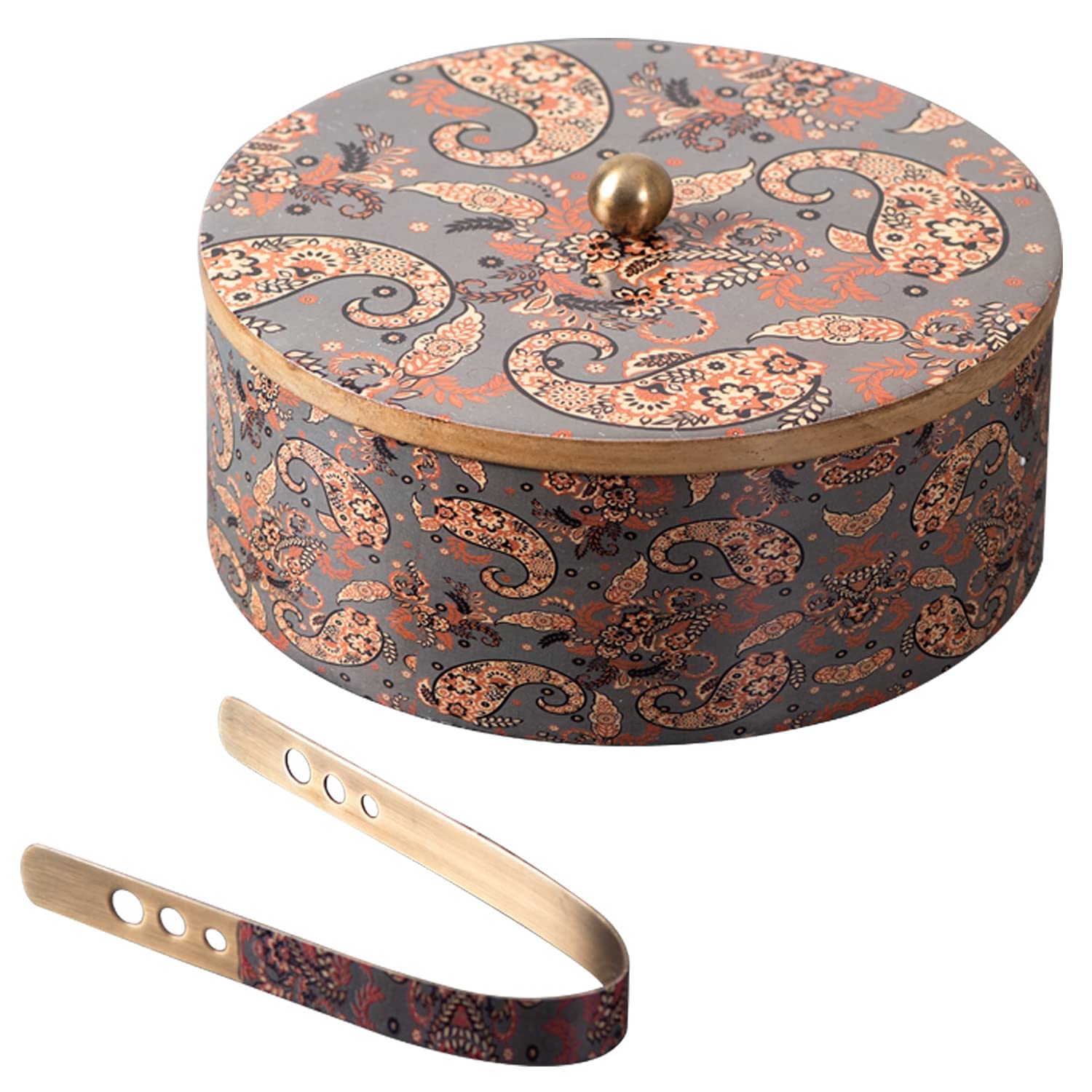 wooden printed casserole/chapati box