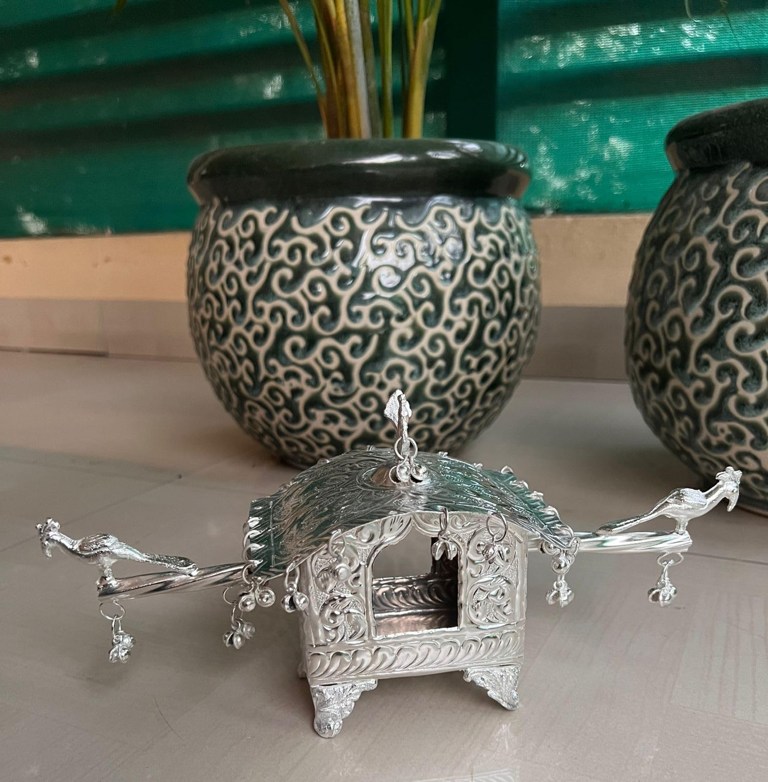 indiancraftsbykanika German Silver Beautiful Doli for Home décor/Gift Item