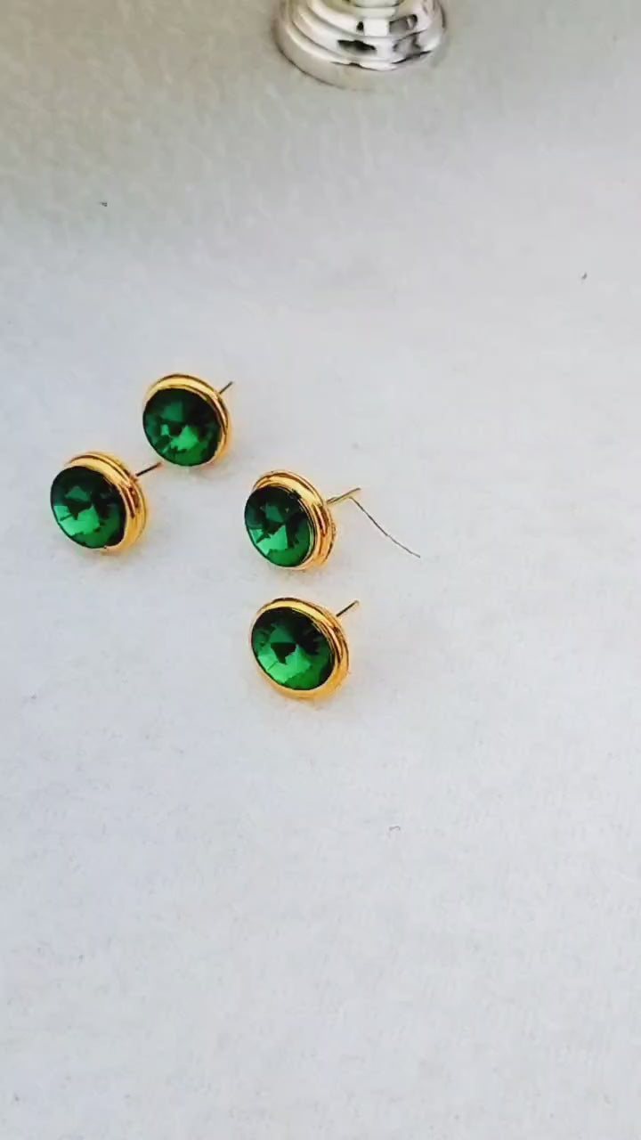 German silver  Ashtotram stand with  108 green flower & MAHA LAXMI DIYA