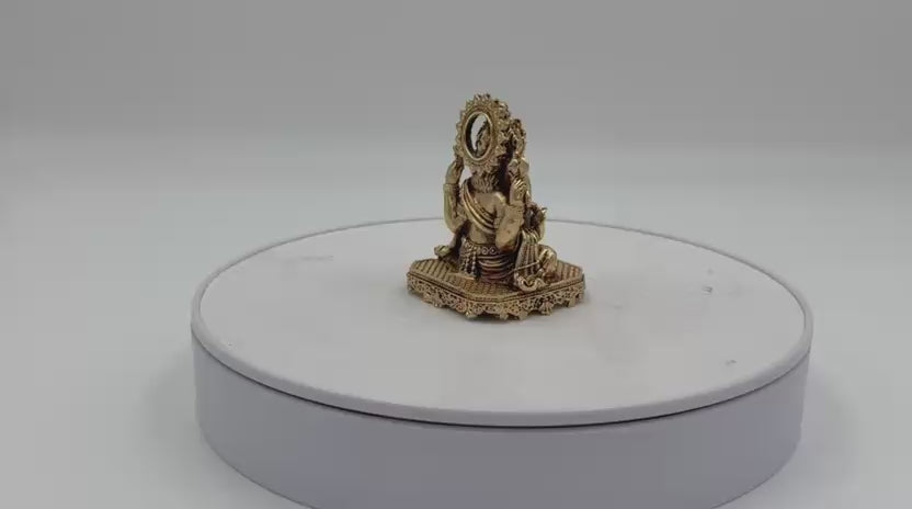 Brass Small Ganesha Idol – Divine Home Temple Decor