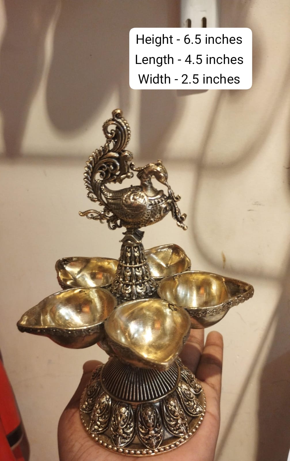 andcrafted brass Laddu Gopal idol depicting young Lord Krishna, ideal for home temples, Krishna pooja, Janmashtami celebrations, spiritual décor, and religious gifting. 🦚✨🙏🪔